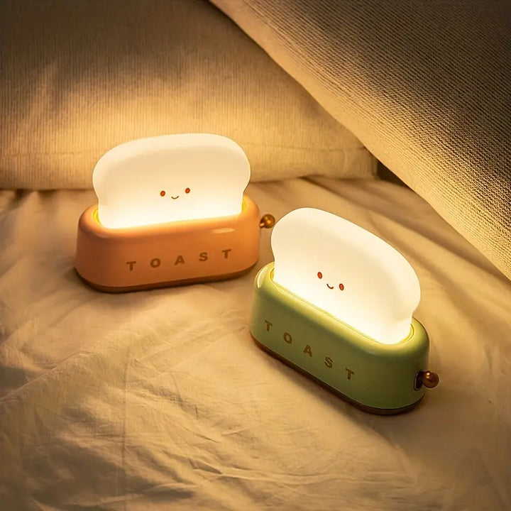 Urocza lampka nocna - GlowToasty-Zielony-Trend Polska
