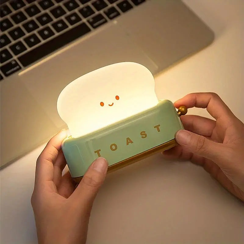Urocza lampka nocna - GlowToasty-Zielony-Trend Polska