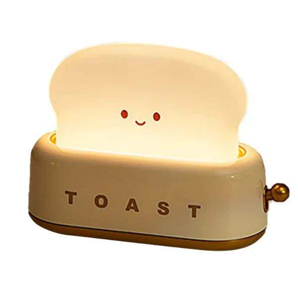 Urocza lampka nocna Toast - ToastieGlow-Żółty-Trend Polska