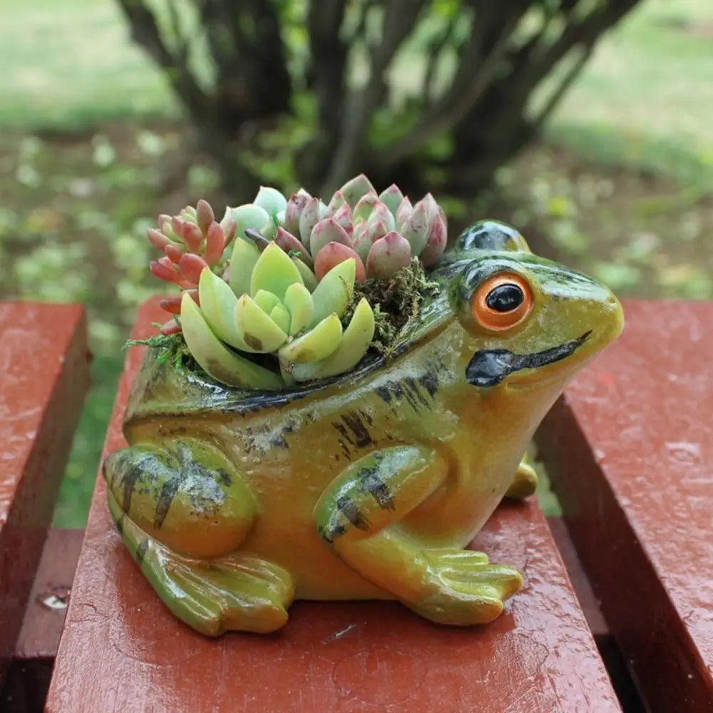 Urocza Roślinna Doniczka - FroggyPot-Trend Polska