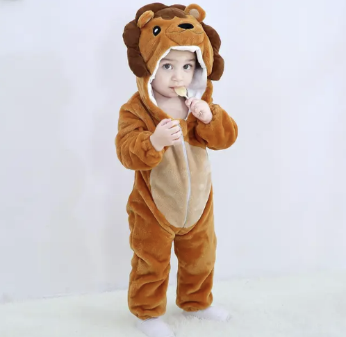 Urocze zwierzęta dziecięce body - SnugglePals-Lew-70 (0-6 miesięcy)-Trend Polska