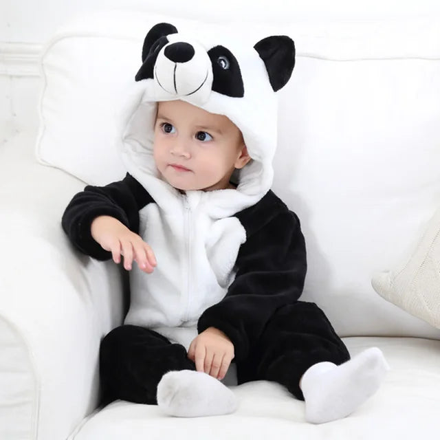 Urocze zwierzęta dziecięce body - SnugglePals-Panda-70 (0-6 miesięcy)-Trend Polska