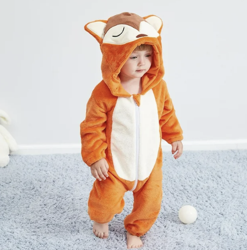 Urocze zwierzęta dziecięce body - SnugglePals-Vos-70 (0-6 miesięcy)-Trend Polska