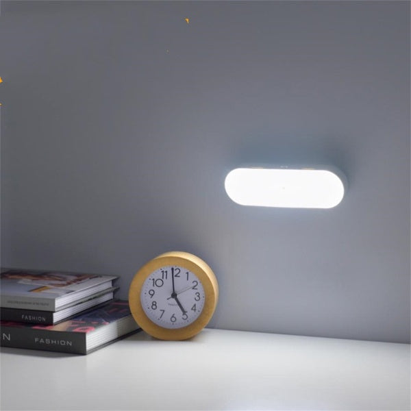 USB Ładowalna Lampa Ścienna z Czujnikiem Ruchu - BrightSense-Biały-Trend Polska