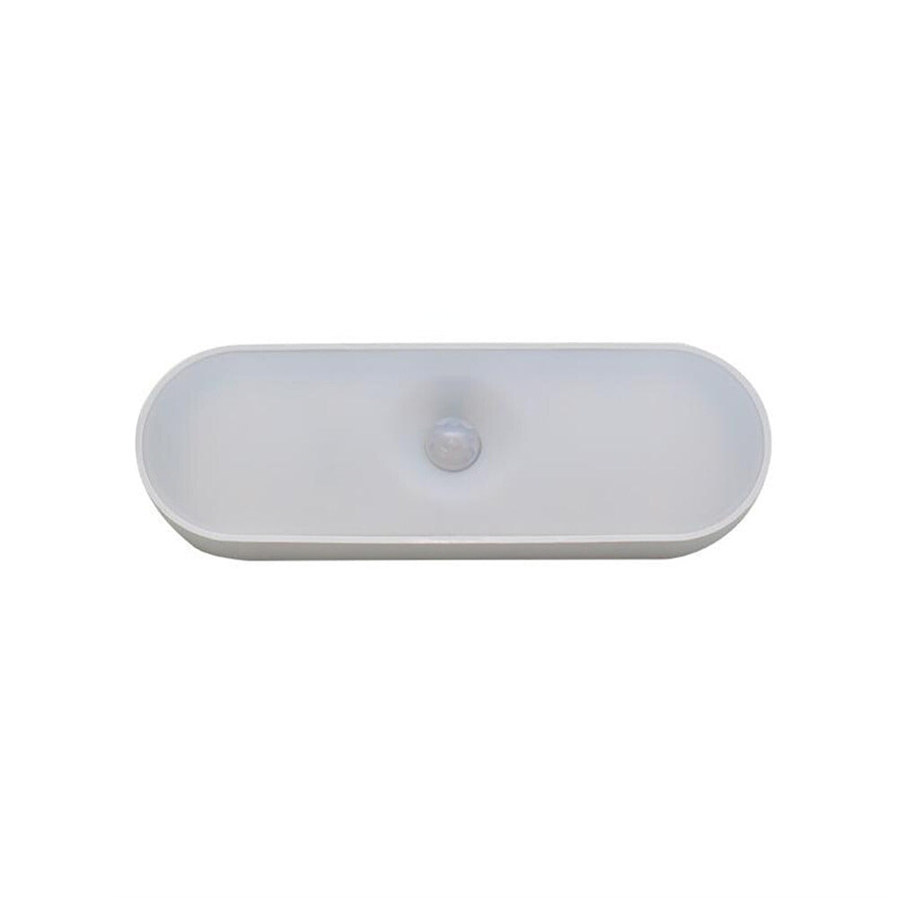 USB Ładowalna Lampa Ścienna z Czujnikiem Ruchu - BrightSense-Biały-Trend Polska
