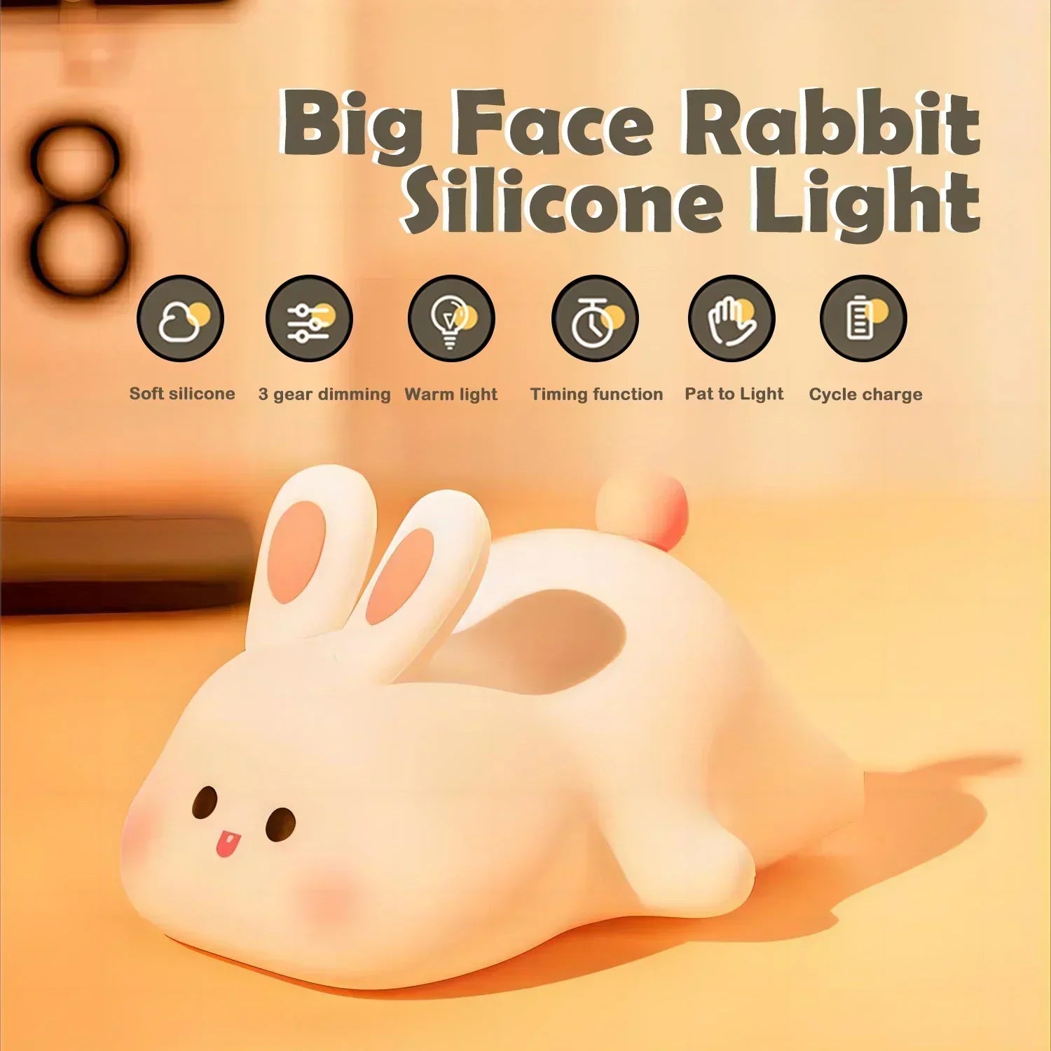 Uspokajające światło nocne - BunnyGlow-Trend Polska
