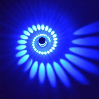 Nowoczesna lampa LED spiralna - LumoSpiral