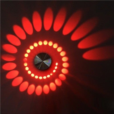 Nowoczesna lampa LED spiralna - LumoSpiral