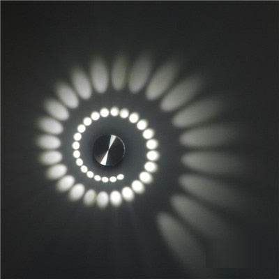 Nowoczesna lampa LED spiralna - LumoSpiral
