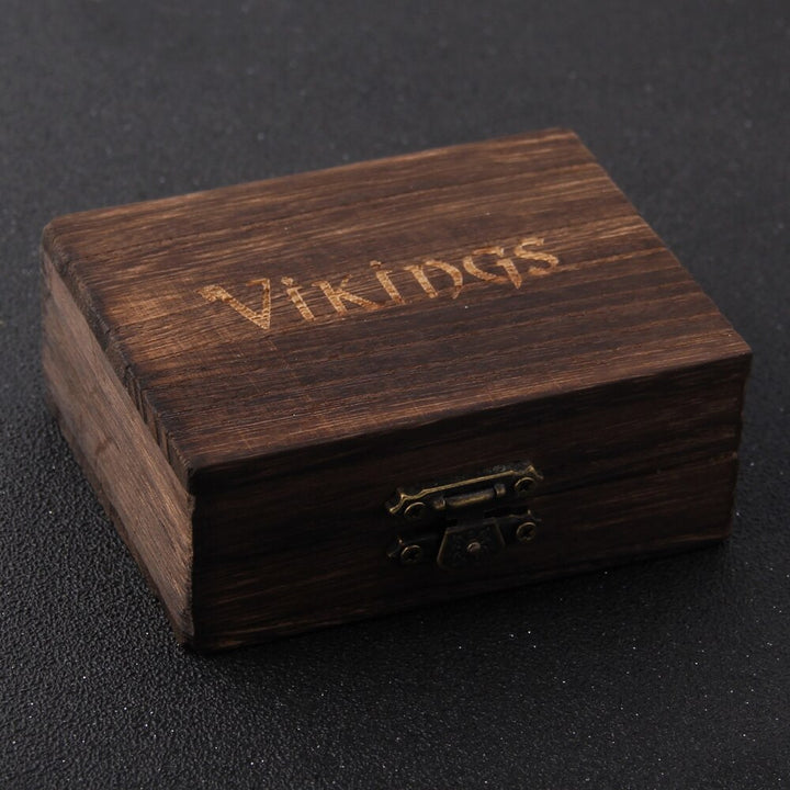 Viking Wolf Charm Bransoleta – Ragnar-19cm-Trend Polska