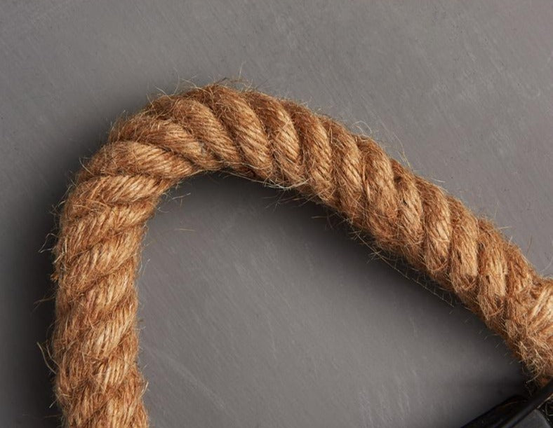 Vintage Lampa Ścienna z Liny - RusticRope-Okrągły-Trend Polska