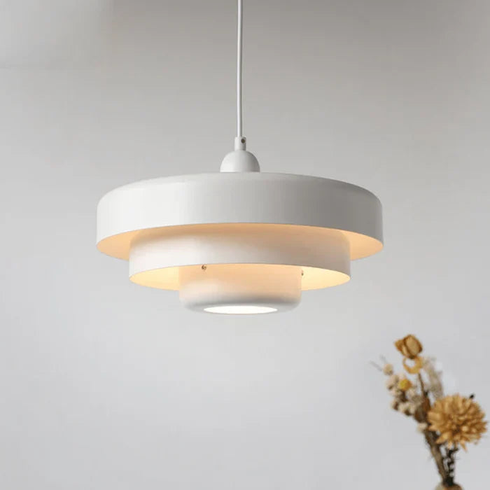 Vintage LED Lampa wisząca - TimelessGlow-Biały-Zimna biel-Trend Polska
