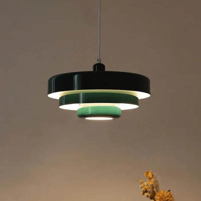 Vintage LED Lampa wisząca - TimelessGlow-Zielony-Zimna biel-Trend Polska