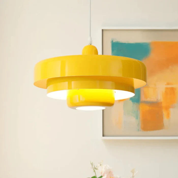 Vintage LED Lampa wisząca - TimelessGlow-Żółty-Zimna biel-Trend Polska