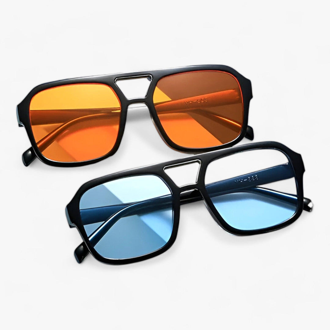 Vintage Oversized Okulary przeciwsłoneczne z kwadratową ramką – Spectra-Schwartz-Trend Polska