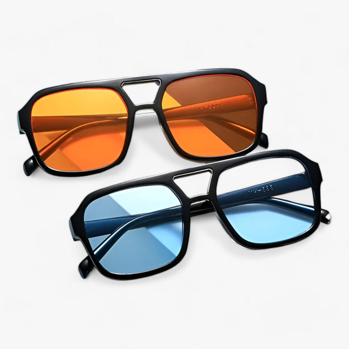 Vintage Oversized Okulary przeciwsłoneczne z kwadratową ramką – Spectra-Schwartz-Trend Polska
