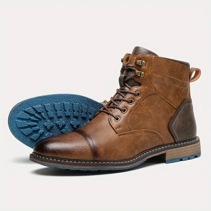 Vintage Skórzane Buty Męskie - Oliver-40-Trend Polska