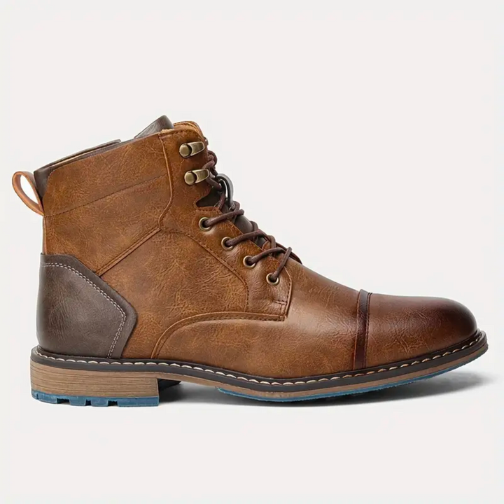 Vintage Skórzane Buty Męskie - Oliver-40-Trend Polska