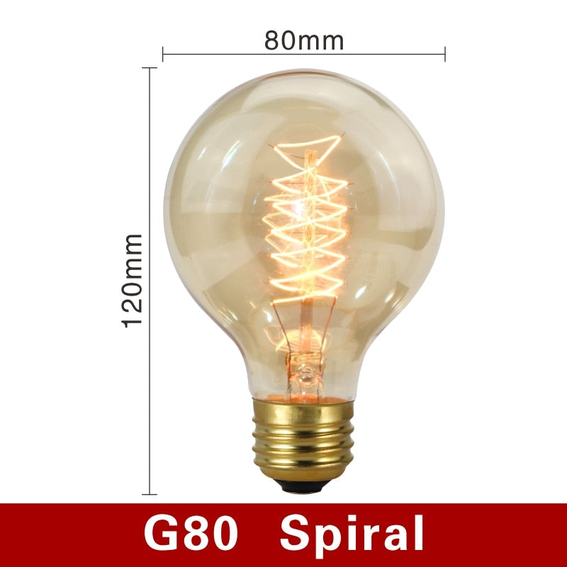 Vintage Żarówki - NostalgiaGlow-Spirala G80-Trend Polska
