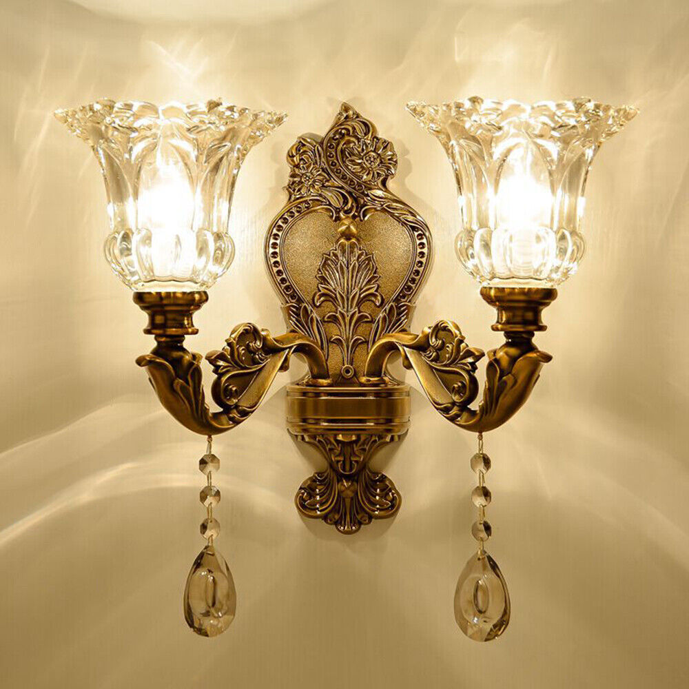 Vintage Złota Lampa Ścienna – Aureo-2-Trend Polska