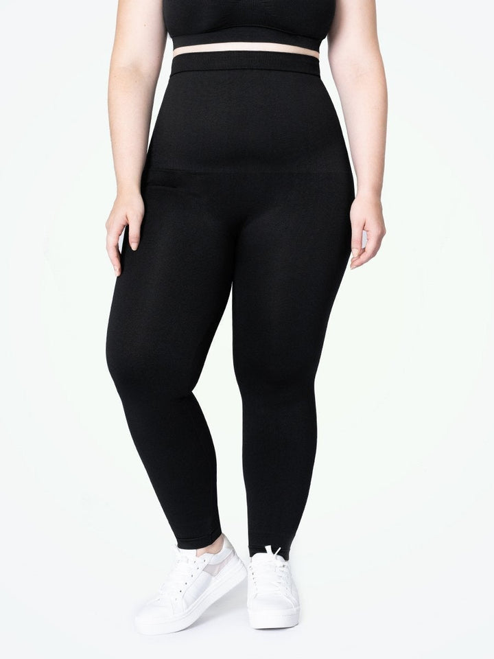 Vygodne Premium Legginsy - ShapeFit-Czarny-32-Trend Polska