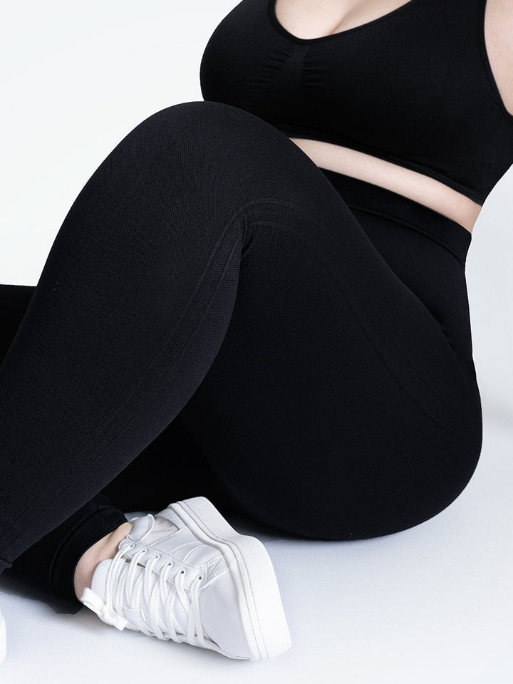 Vygodne Premium Legginsy - ShapeFit-Czarny-32-Trend Polska