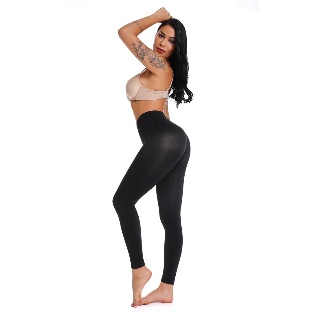 Vygodne Premium Legginsy - ShapeFit-Czarny-32-Trend Polska