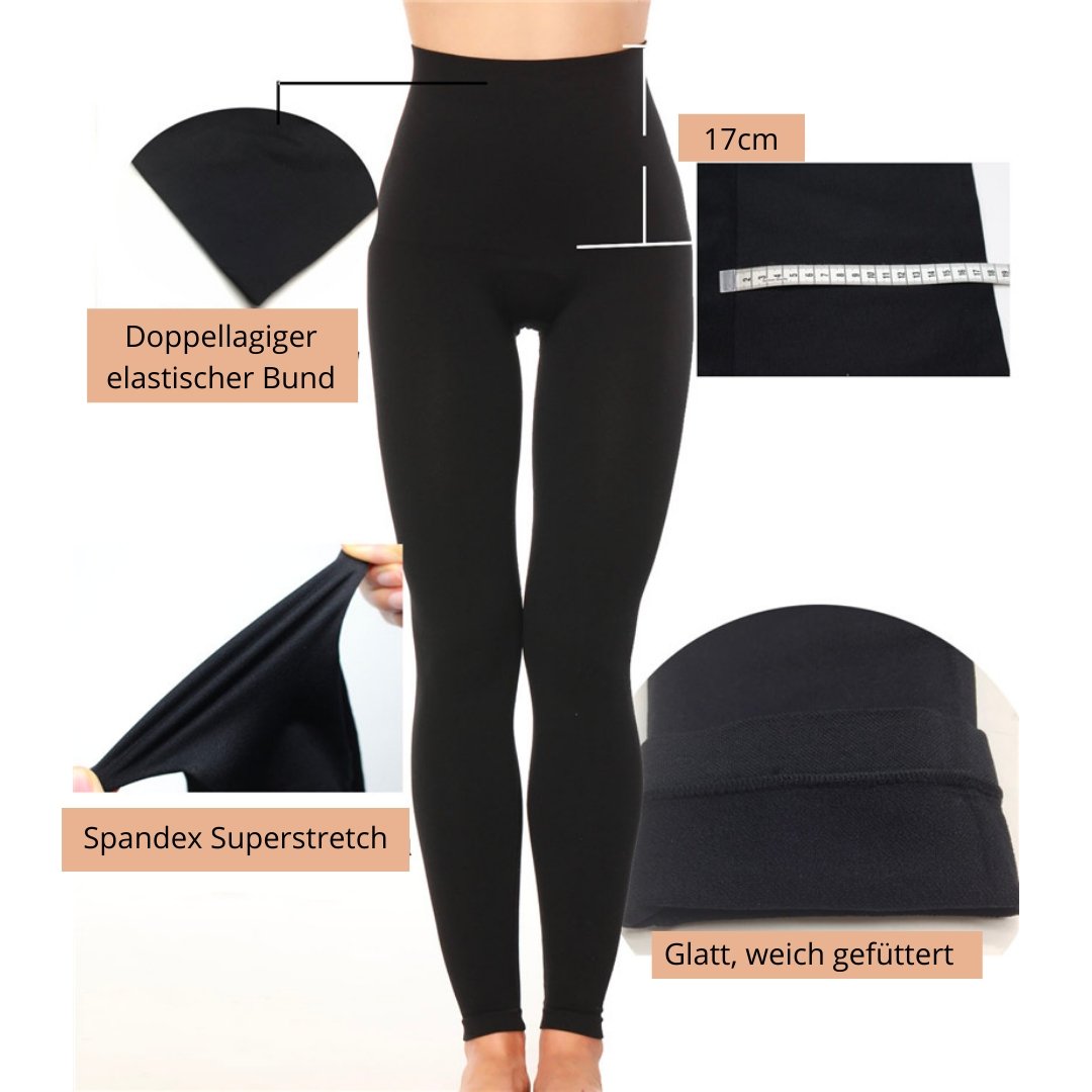 Vygodne Premium Legginsy - ShapeFit-Czarny-32-Trend Polska