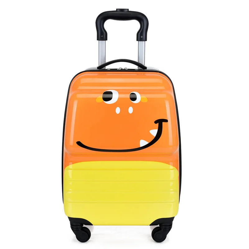 Walizka dla dzieci z motywem kreskówkowego zwierzątka – Sydney-Oranges Monster-Trend Polska