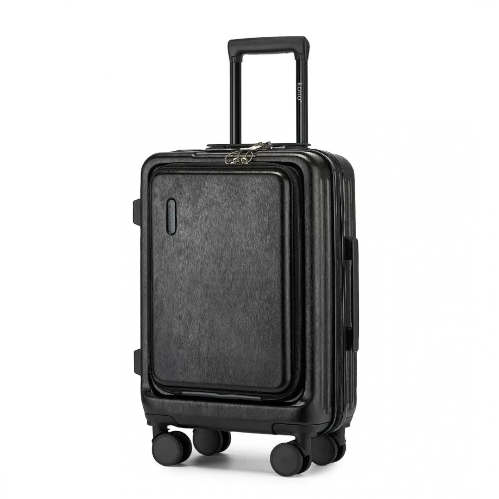 Walizka twarda – Denver-Czarny-S (40 L)-Trend Polska