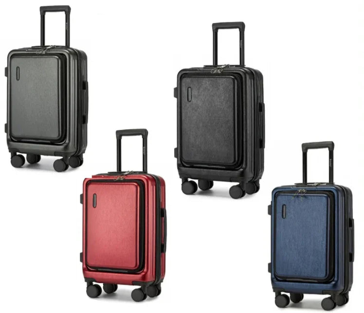 Walizka twarda – Denver-Niebieski-S (40 L)-Trend Polska