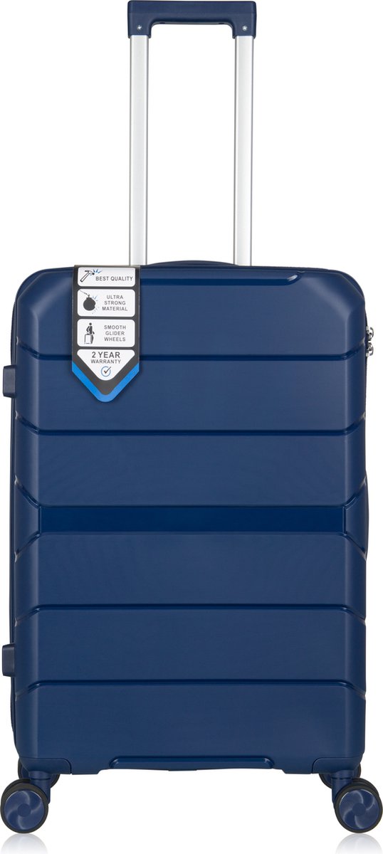 Walizka twarda – Helsinki-Niebieski-S (39 L)-Trend Polska