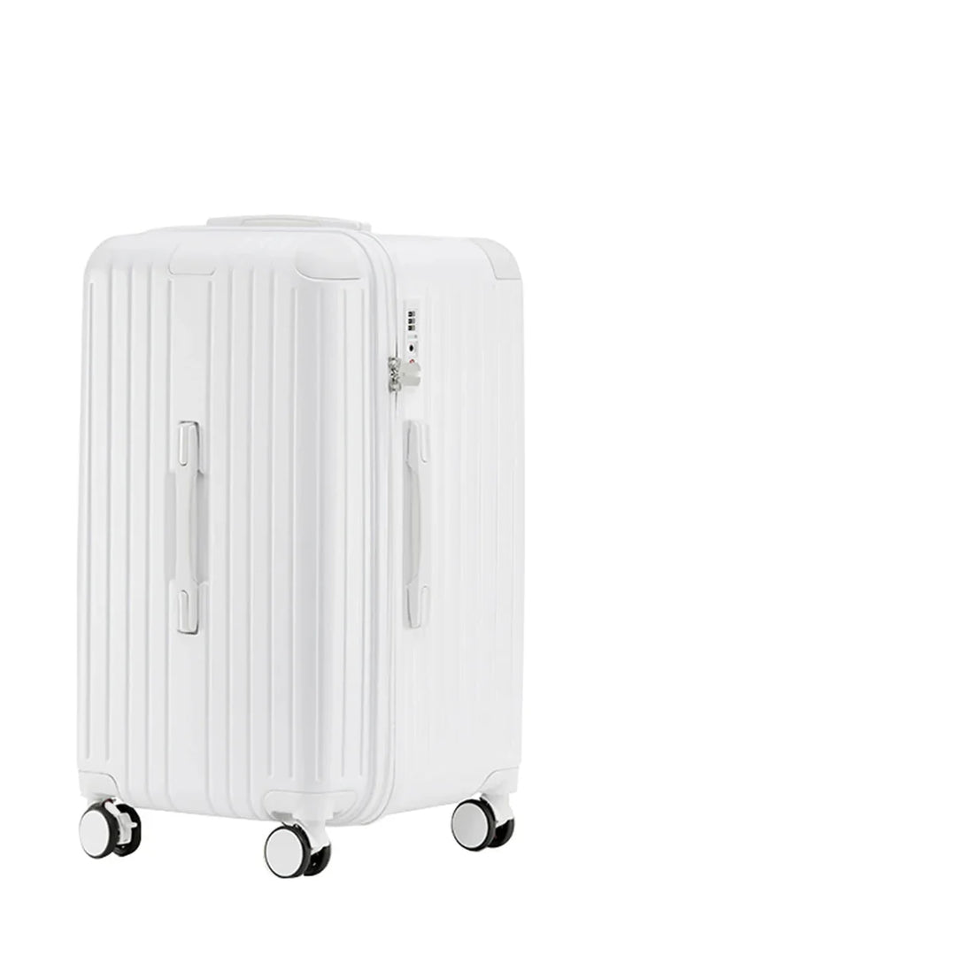 Walizka twarda – Milano Voyager-Biały-S (39 L)-Trend Polska