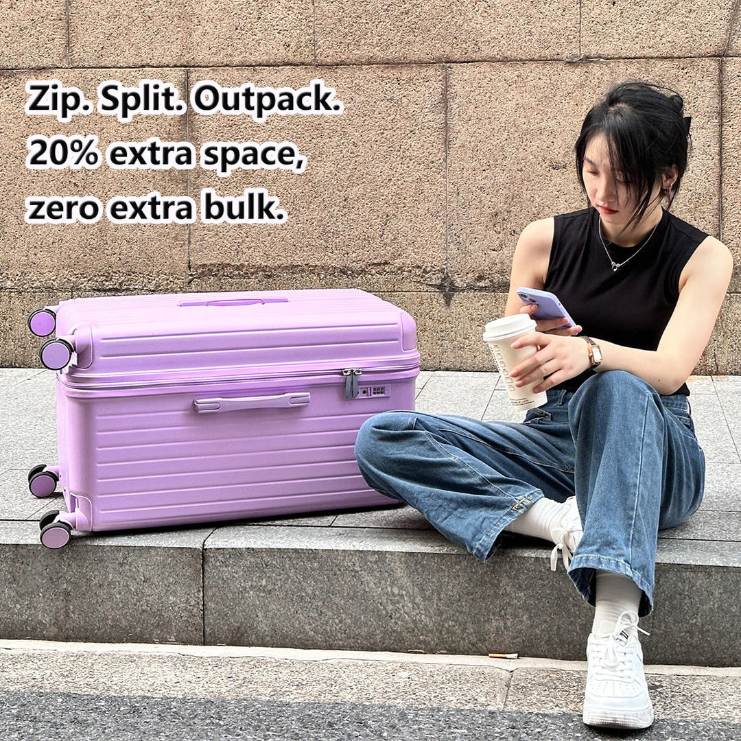 Walizka twarda – Milano Voyager-Biały-S (39 L)-Trend Polska
