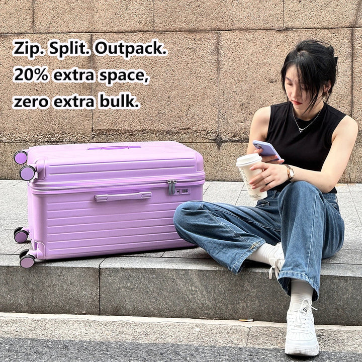 Walizka twarda – Milano Voyager-Biały-S (39 L)-Trend Polska