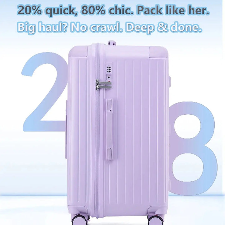 Walizka twarda – Milano Voyager-Biały-S (39 L)-Trend Polska