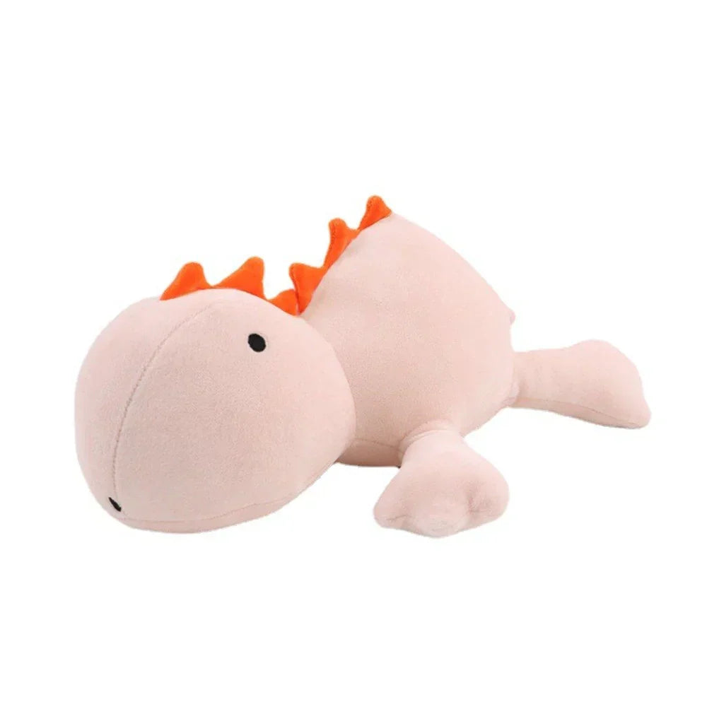 Ważony Pluszowy Dinozaur - CuddleSaurus-40cm（0.5kg）-Jasnoróżowy-Trend Polska