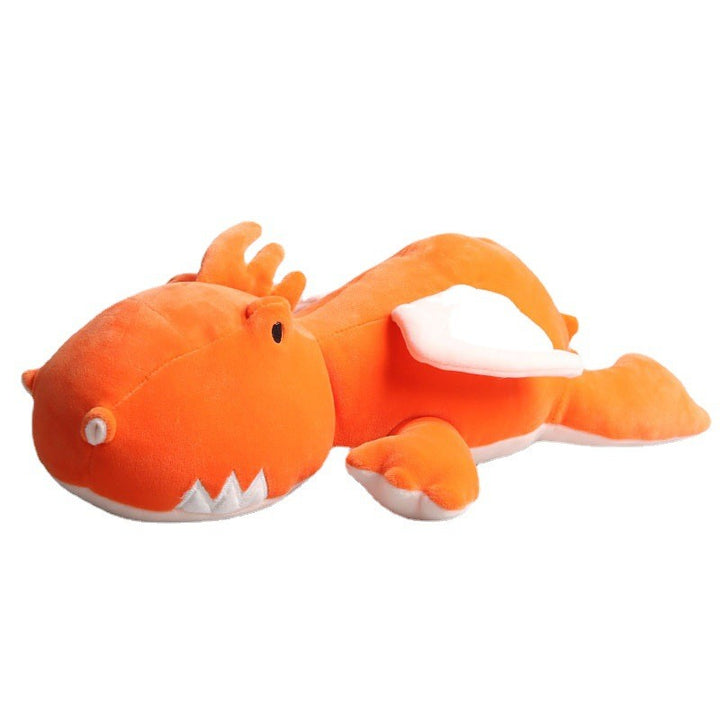 Ważony Pluszowy Dinozaur - CuddleSaurus-40cm（0.5kg）-Pomarańczowy Dino-Trend Polska