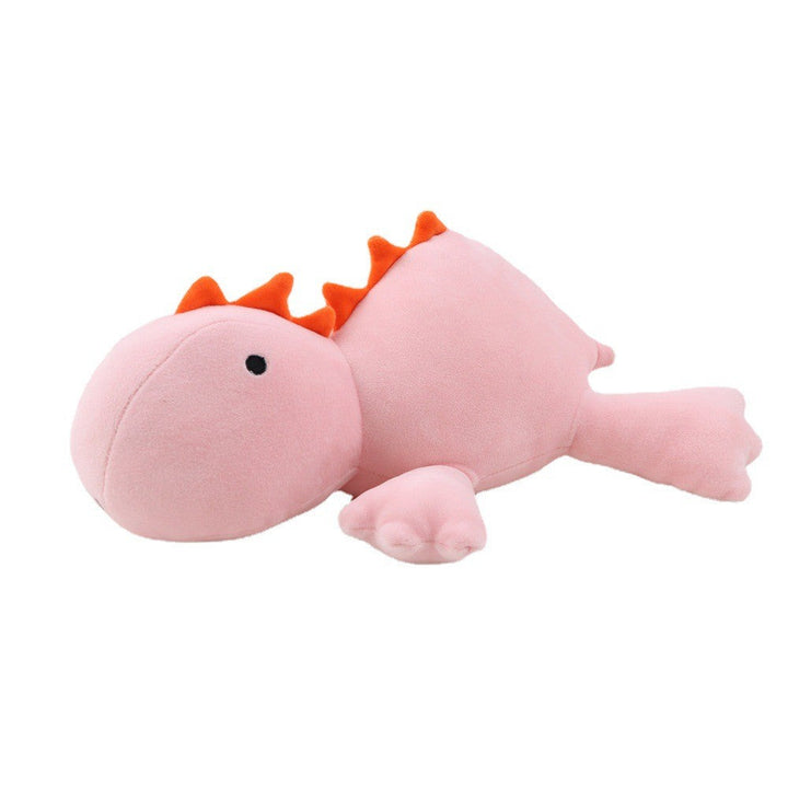 Ważony Pluszowy Dinozaur - CuddleSaurus-40cm（0.5kg）-Różowy Dino-Trend Polska