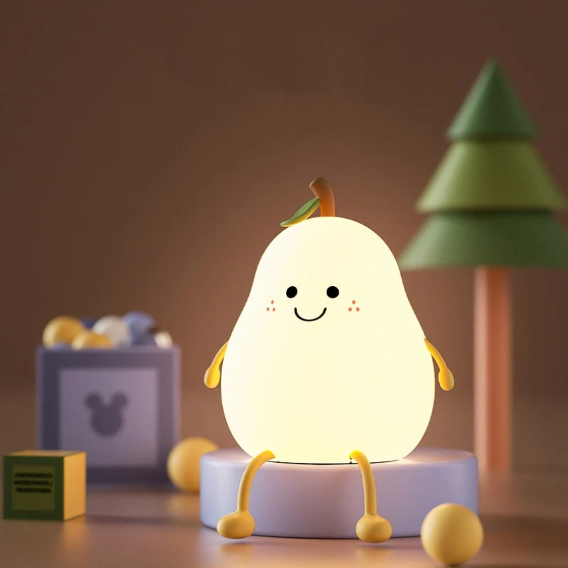 Wesoła lampka nocna dla dzieci - HappyPear-Trend Polska