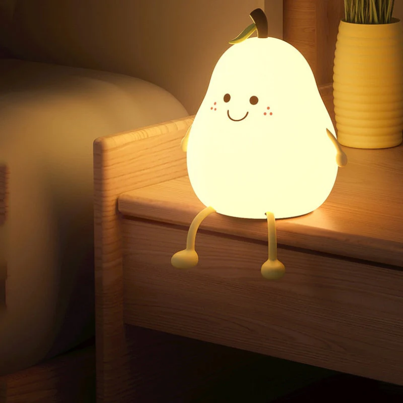 Wesoła lampka nocna dla dzieci - HappyPear-Trend Polska