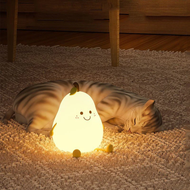 Wesoła lampka nocna dla dzieci - HappyPear-Trend Polska