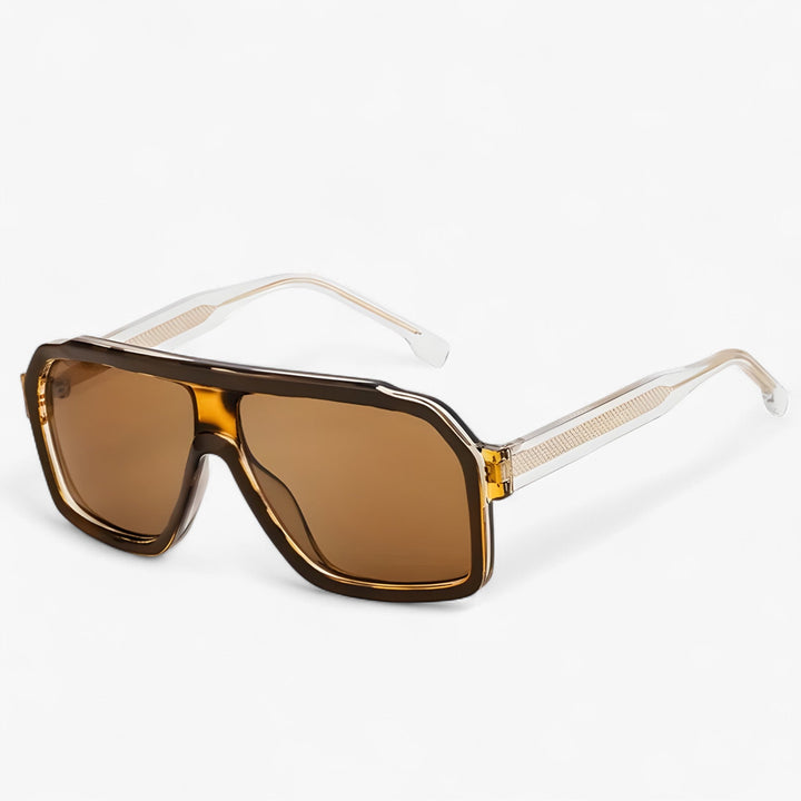 Wiatroszczelne, oversized punkowe okulary przeciwsłoneczne – Vortex-Braun-Trend Polska