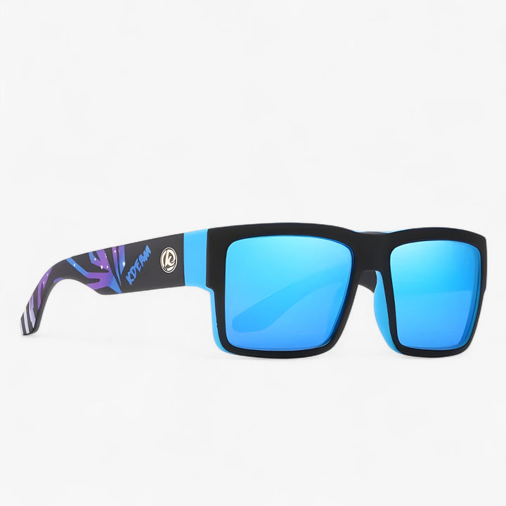 Wiatroszczelne sportowe okulary przeciwsłoneczne z polaryzacją – Stratos-Blau 2-Trend Polska