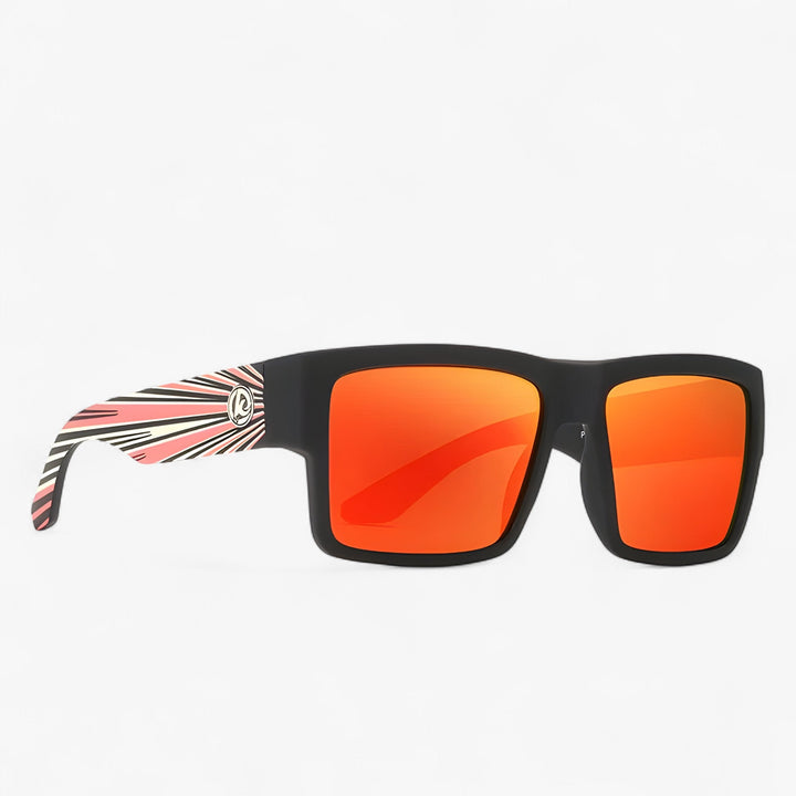 Wiatroszczelne sportowe okulary przeciwsłoneczne z polaryzacją – Stratos-Orange 2-Trend Polska