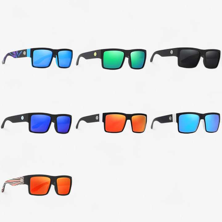 Wiatroszczelne sportowe okulary przeciwsłoneczne z polaryzacją – Stratos-Czarny-Trend Polska