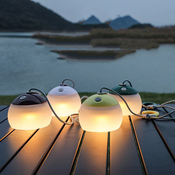 Wielofunkcyjna Lampa Kampa Vintage - HeritageGlow-Brązowy-Trend Polska