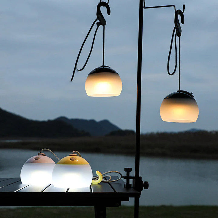 Wielofunkcyjna Lampa Kampa Vintage - HeritageGlow-Brązowy-Trend Polska