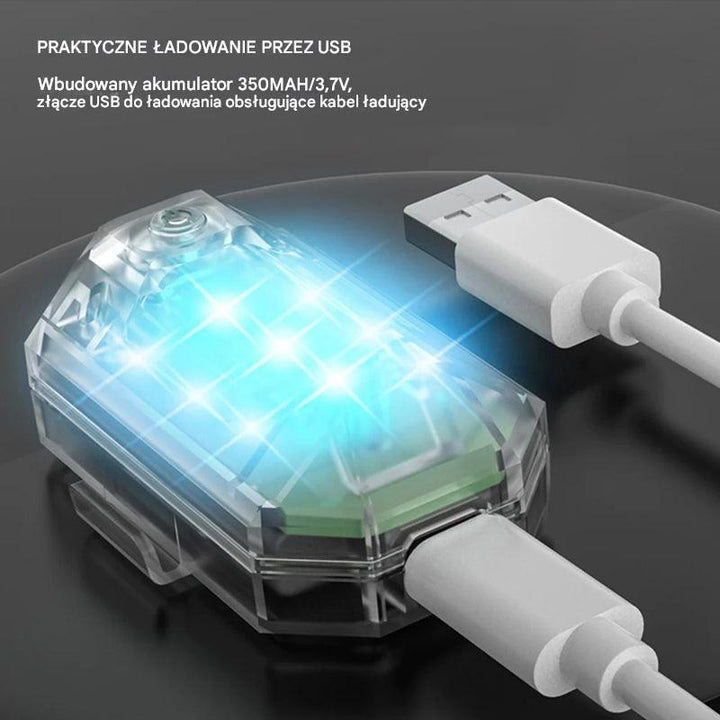 Wielofunkcyjna latarka LED - ColorBeam-1 Zestaw (Zestaw 2)-Trend Polska