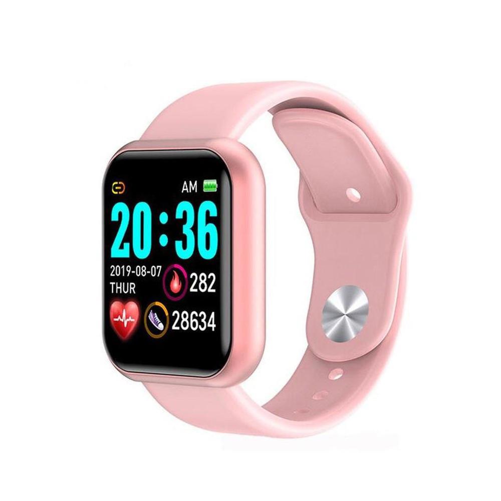 Wielofunkcyjny smartwatch – PulseOne-Różowy-Trend Polska